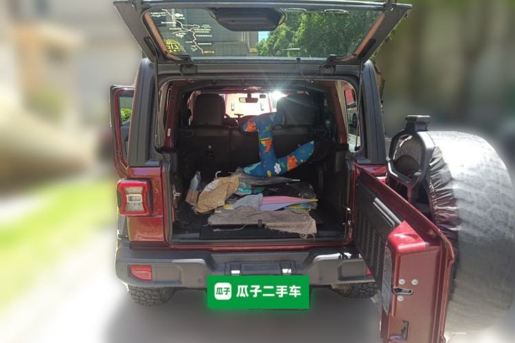Used Jeep Wrangler 2021 2.0T Robin Hood Four-Door Edition Trunk