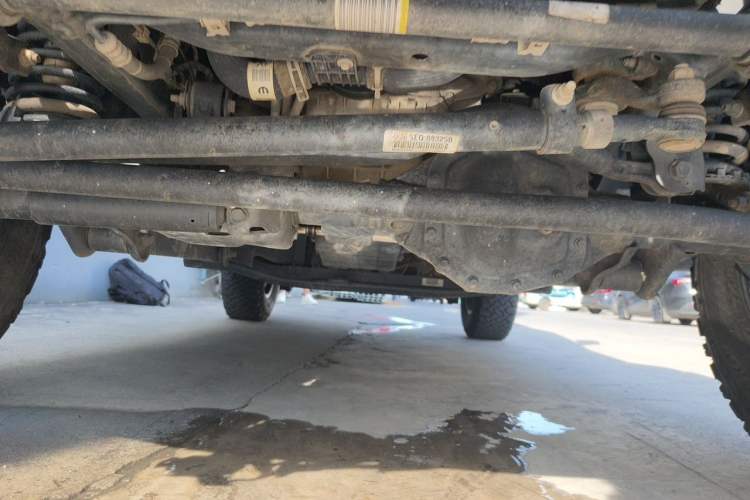 Used Jeep Wrangler 2021 2.0T Sahara Four-Door Edition Chassis Front
