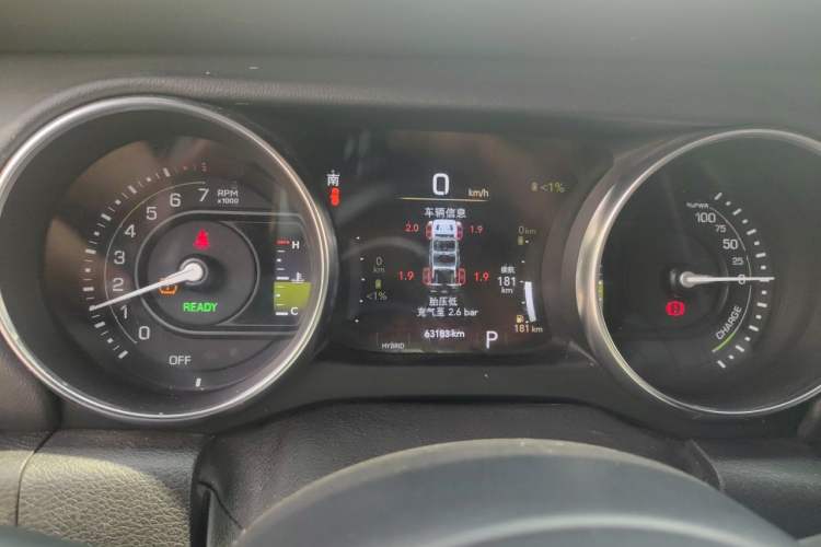 Used Jeep Wrangler 2021 2.0T Robin Hood Four-Door Edition Instrument Cluster