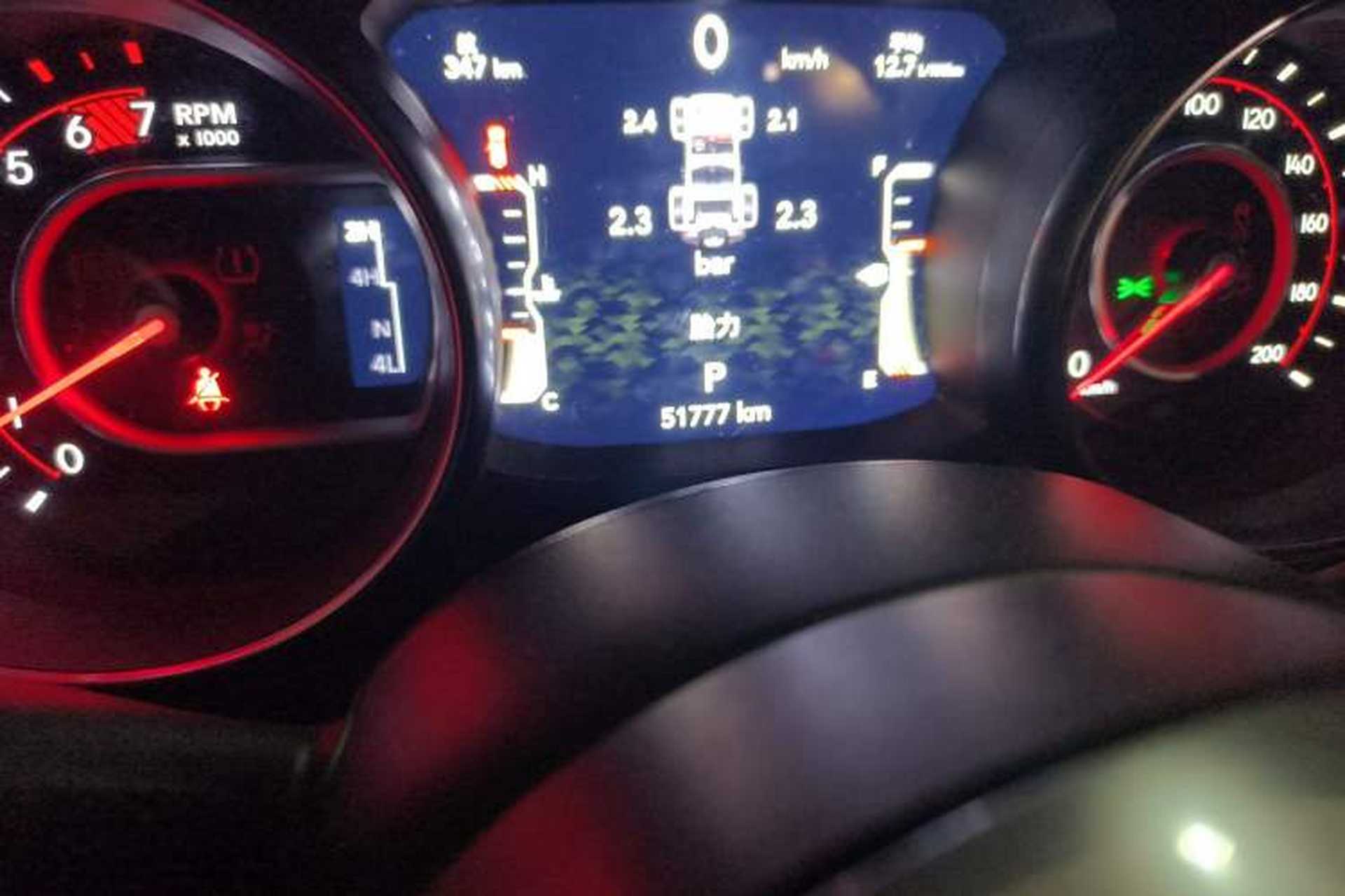 Used Jeep Wrangler 2021 2.0T Robin Hood Four-Door Edition Odometer Close Up