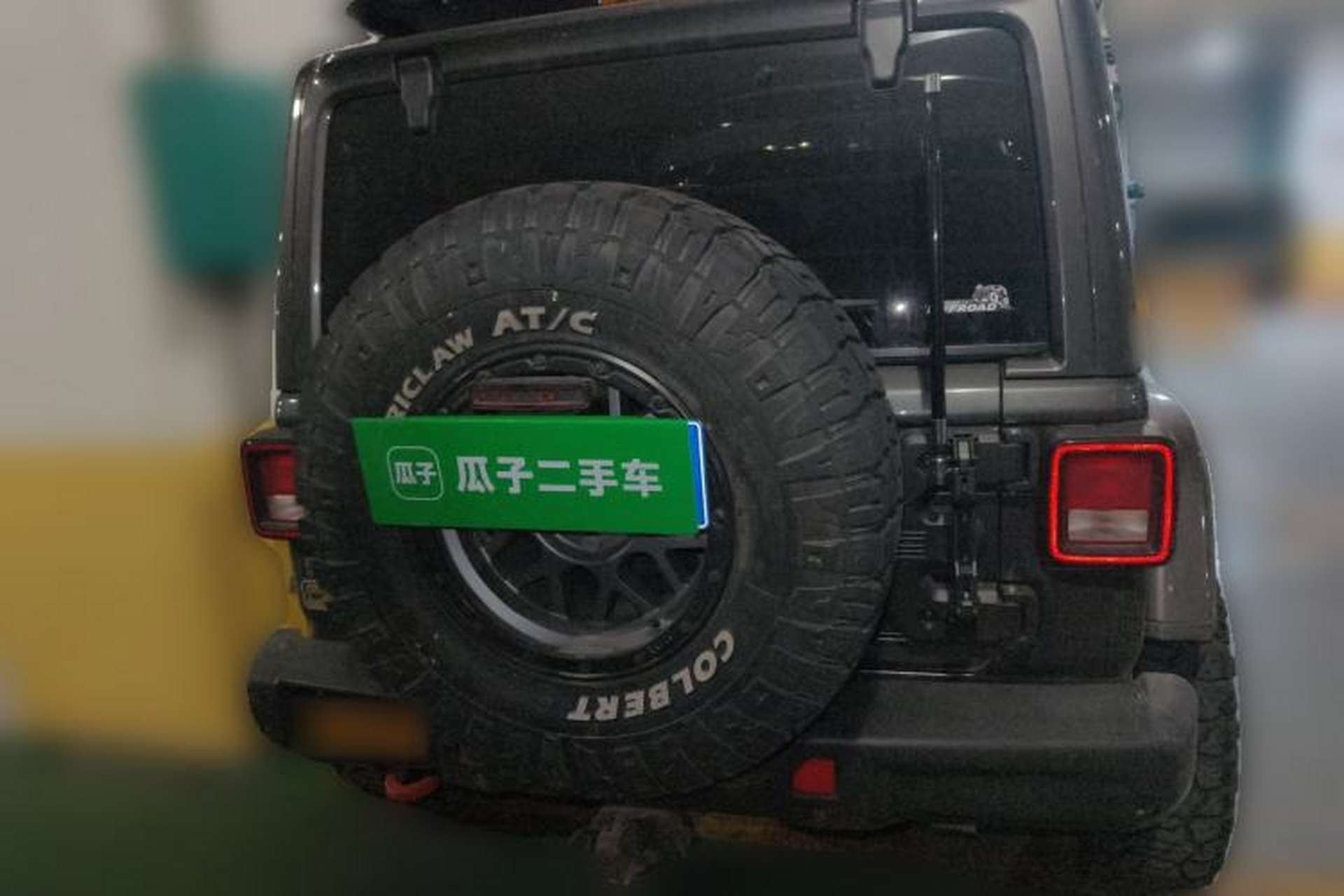 Used Jeep Wrangler 2021 2.0T Robin Hood Four-Door Edition Rear