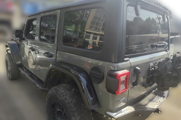 Used Jeep Wrangler 2021 2.0T Robin Hood Four-Door Edition Rear Left 45 Deg