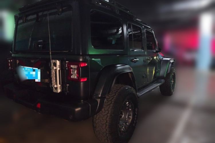 Used Jeep Wrangler 2021 2.0T Robin Hood Four-Door Edition Rear Right 45 Deg