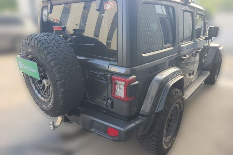 Used Jeep Wrangler 2021 2.0T Sahara Four-Door Edition Rear Right 45 Deg
