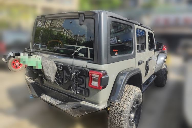Used Jeep Wrangler 2021 2.0T Robin Hood Four-Door Edition Rear Right 45 Deg