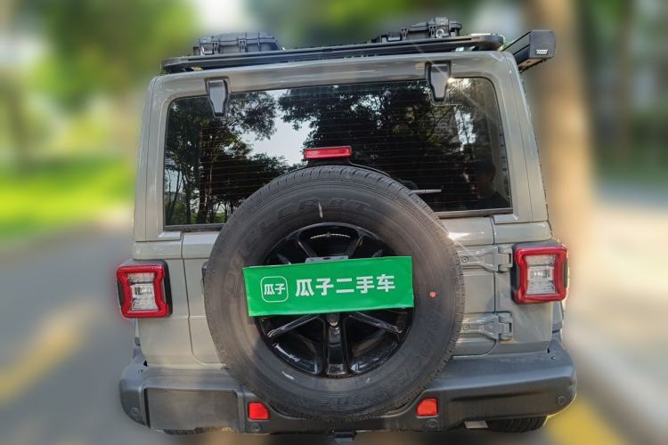 Used Jeep Wrangler 2021 2.0T Sahara Four-Door Edition Rear