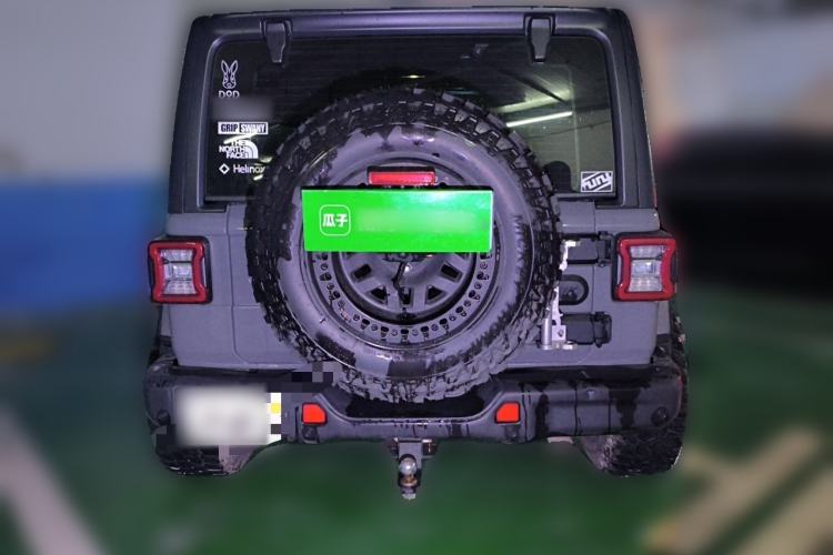 Used Jeep Wrangler 2021 2.0T Sahara Four-Door Edition Rear