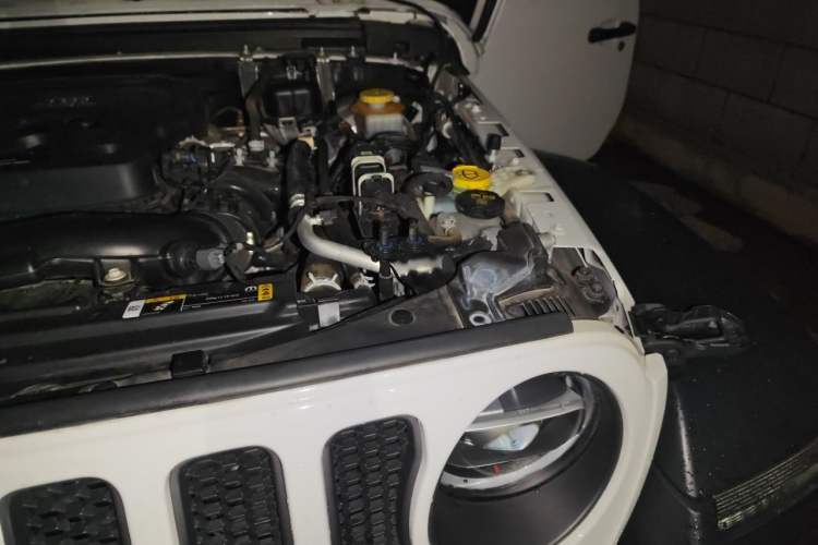 Used Jeep Wrangler 2021 2.0T Robin Hood Four-Door Edition Engine Bay Left