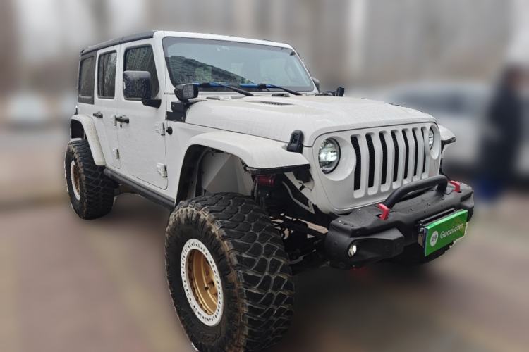 Used Jeep Wrangler 2021 2.0T Sahara Four-Door Edition Front Right 45 Deg