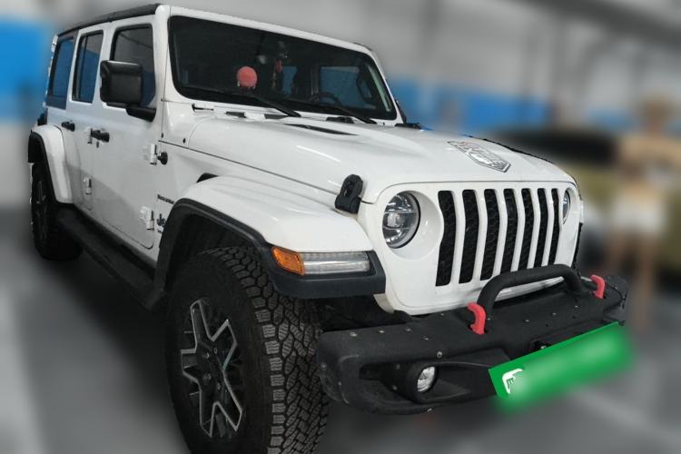 Used Jeep Wrangler 2021 2.0T Sahara Four-Door Edition Front Right 45 Deg