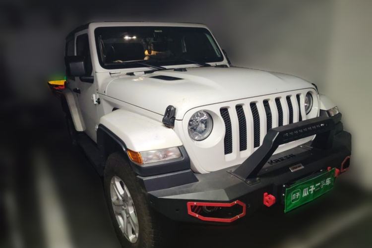 Used Jeep Wrangler 2021 2.0T Sahara Two-Door Edition Front Right 45 Deg