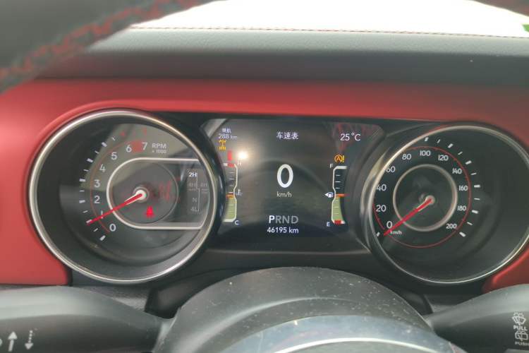 Used Jeep Wrangler 2021 2.0T Robin Hood Four-Door Edition Instrument Cluster