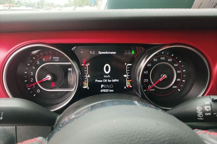 Used Jeep Wrangler  Instrument Cluster