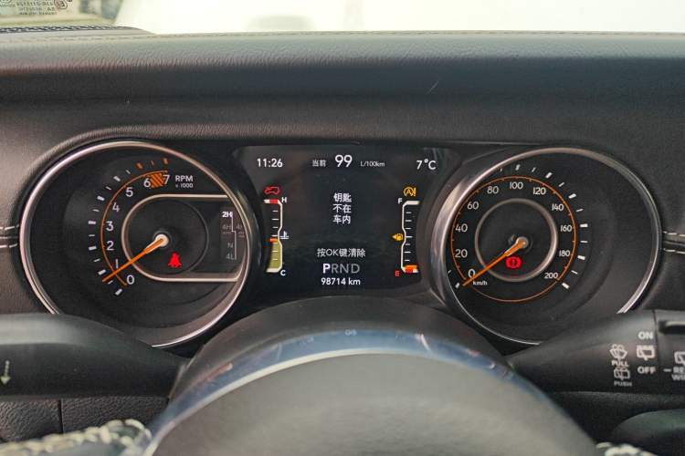Used Jeep Wrangler 2021 2.0T Sahara Four-Door Edition Instrument Cluster
