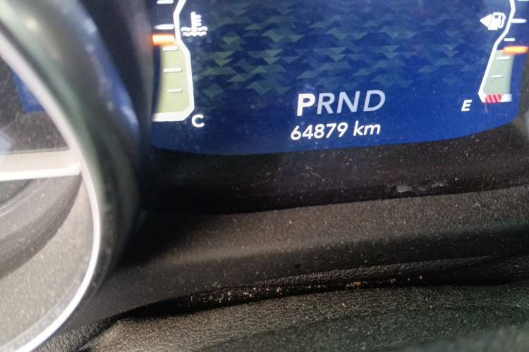 Used Jeep Wrangler 2021 2.0T Sahara Four-Door Edition Odometer Close Up
