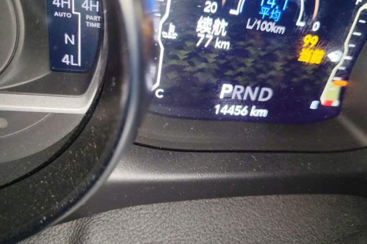 Used Jeep Wrangler 2021 2.0T Sahara Two-Door Edition Odometer Close Up