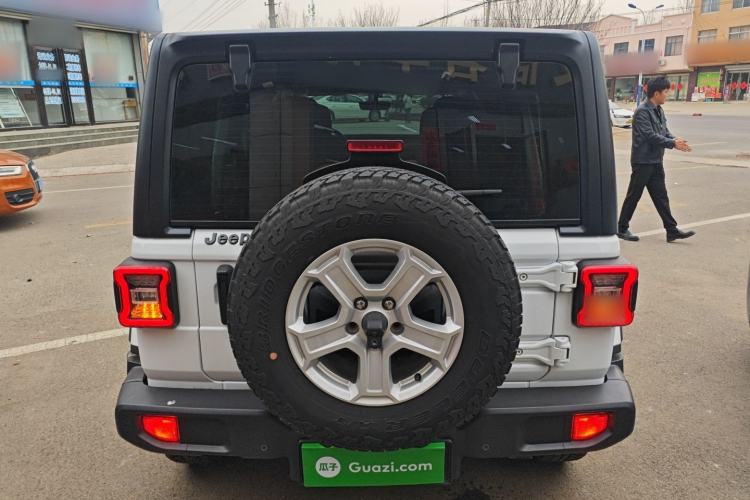 Used Jeep Wrangler 2021 2.0T Sahara Four-Door Edition Rear