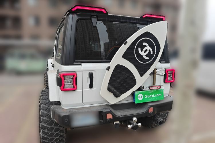 Used Jeep Wrangler 2021 2.0T Sahara Four-Door Edition Rear