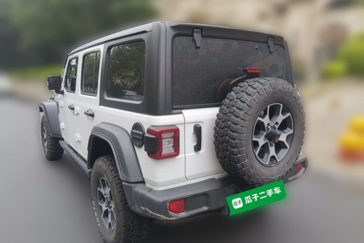 Used Jeep Wrangler 2021 2.0T Robin Hood Four-Door Edition Rear Left 45 Deg
