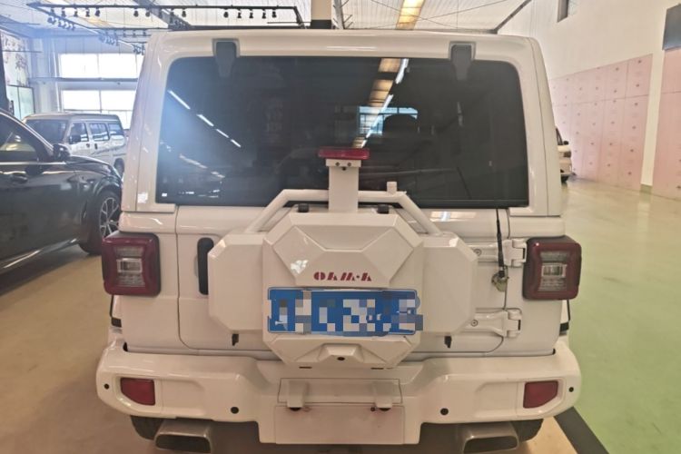 Used Jeep Wrangler 2021 2.0T Sahara Four-Door Edition Rear