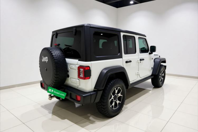 Used Jeep Wrangler 2021 2.0T Robin Hood Four-Door Edition Rear Right 45 Deg