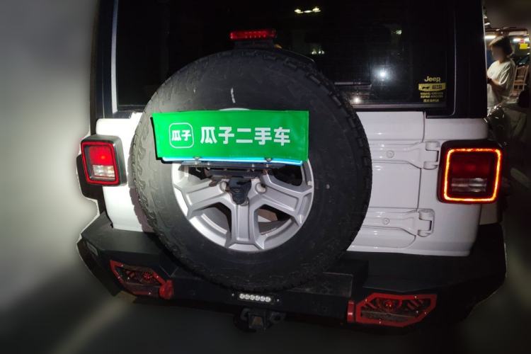 Used Jeep Wrangler 2021 2.0T Sahara Two-Door Edition Rear