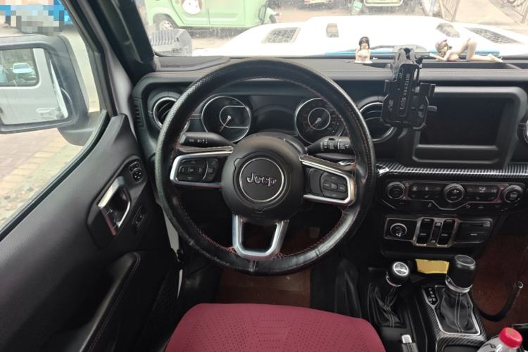 Used Jeep Wrangler 2021 2.0T Sahara Four-Door Edition Steering Wheel
