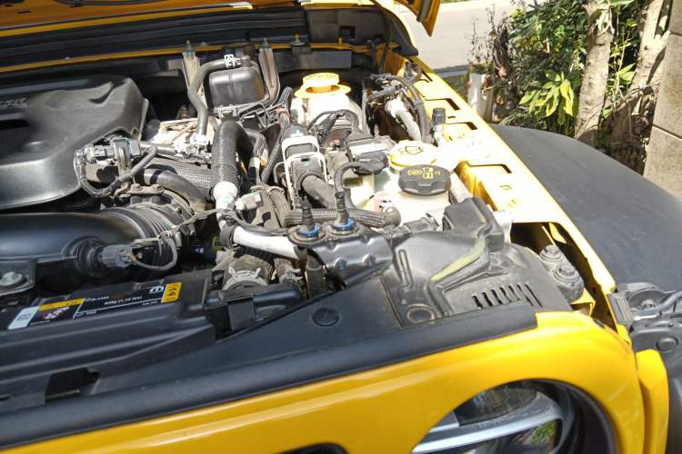 Used Jeep Wrangler 2021 2.0T Robin Hood two-door version Engine Bay Left