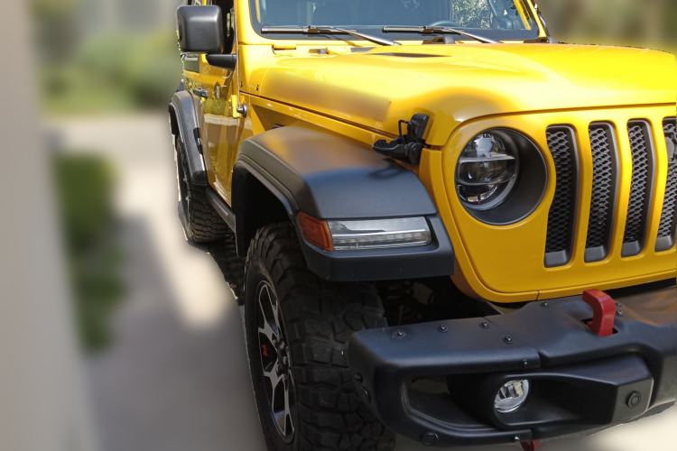 Used Jeep Wrangler 2021 2.0T Robin Hood two-door version Front Right 45 Deg