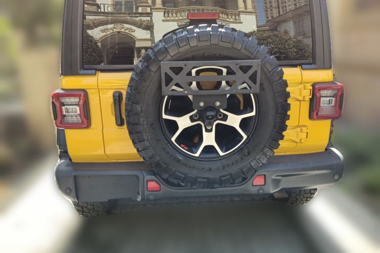 Used Jeep Wrangler 2021 2.0T Robin Hood two-door version Rear