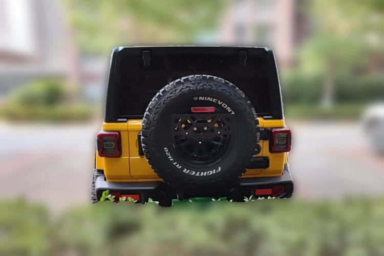 Used Jeep Wrangler 2021 2.0T Automatic Four-Door Hardtop Rubicon European Version Rear