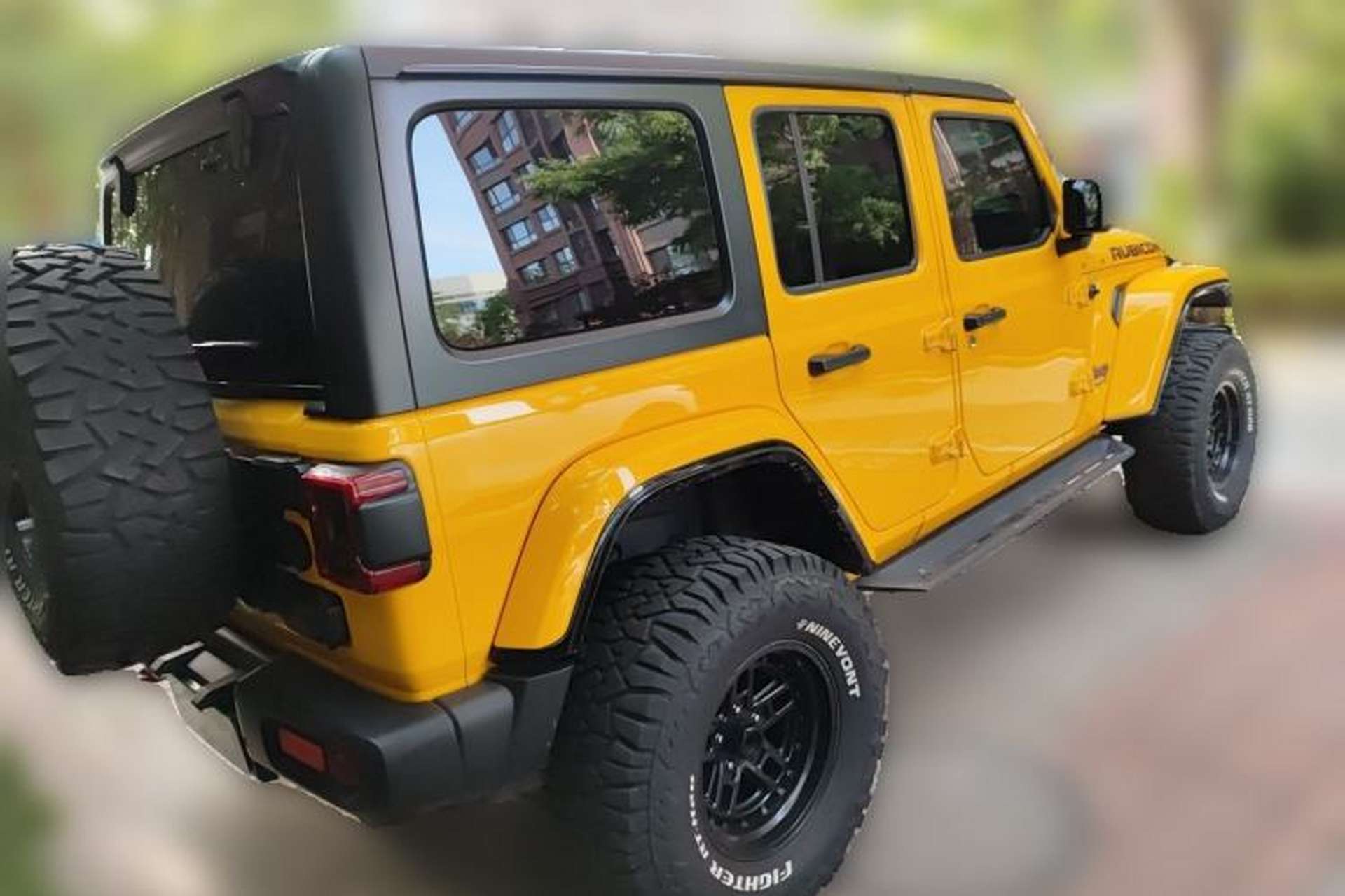 Used Jeep Wrangler 2021 2.0T Automatic Four-Door Hardtop Rubicon European Version Rear Right 45 Deg