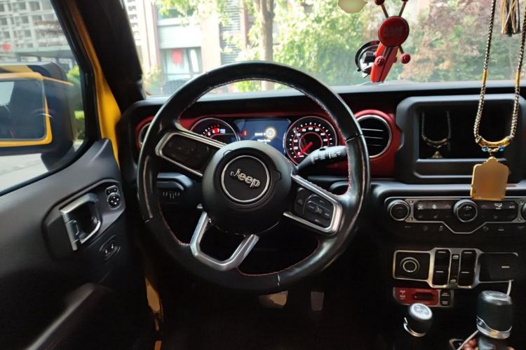 Used Jeep Wrangler 2021 2.0T Automatic Four-Door Hardtop Rubicon European Version Steering Wheel