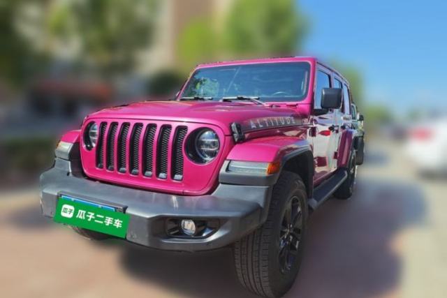 Used Jeep Wrangler 2022 2.0T High Altitude Bahamas Sand Pink Special Edition
