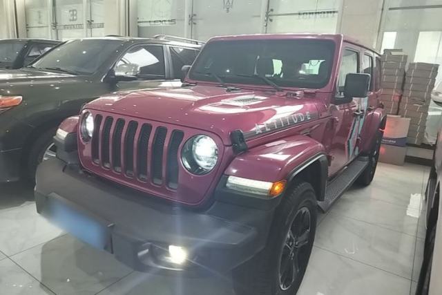 Used Jeep Wrangler 2022 2.0T High Altitude Bahamas Sand Pink Special Edition