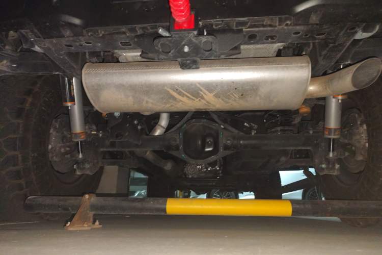 Used Jeep Wrangler 2022 2.0T High Altitude Four-Door Edition Chassis Rear