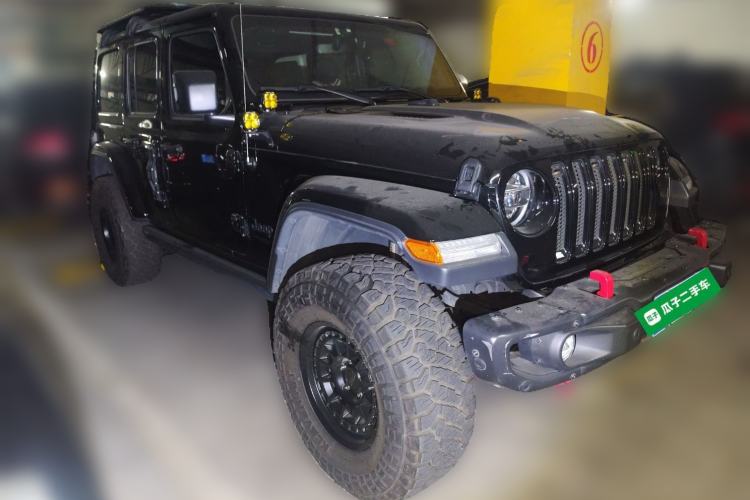 Used Jeep Wrangler 2022 2.0T High Altitude Four-Door Edition Front Right 45 Deg