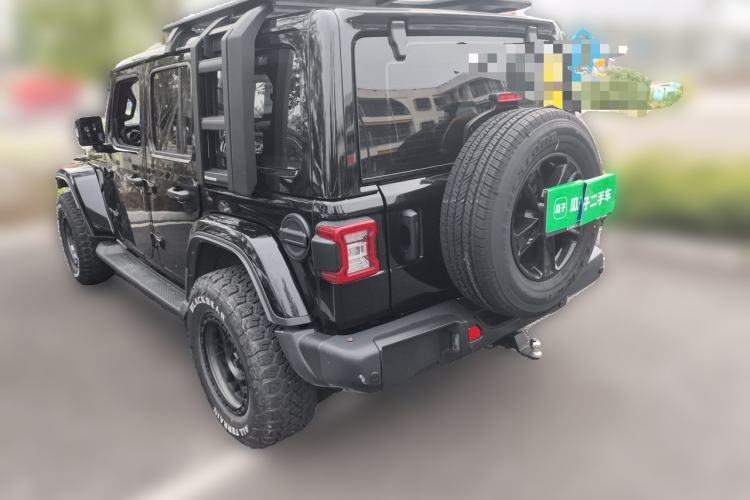 Used Jeep Wrangler 2022 2.0T High Altitude Four-Door Edition Rear Left 45 Deg