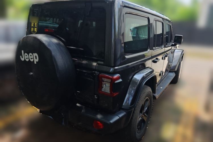 Used Jeep Wrangler 2022 2.0T High Altitude Four-Door Edition Rear Right 45 Deg