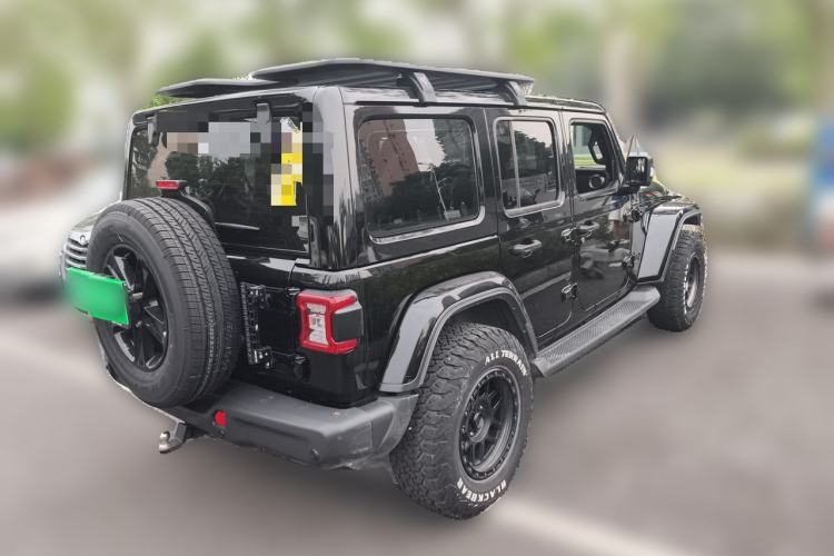 Used Jeep Wrangler 2022 2.0T High Altitude Four-Door Edition Rear Right 45 Deg