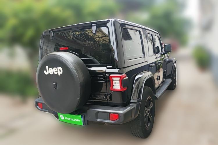 Used Jeep Wrangler 2022 2.0T High Altitude Four-Door Edition Rear Right 45 Deg