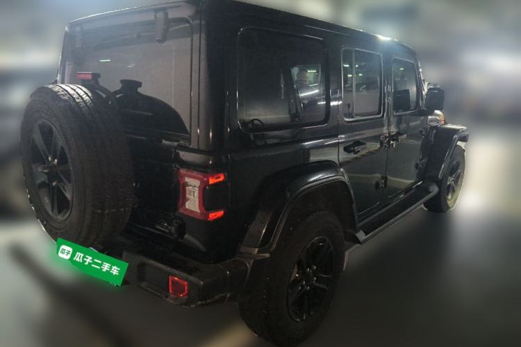 Used Jeep Wrangler 2022 2.0T High Altitude Four-Door Edition Rear Right 45 Deg
