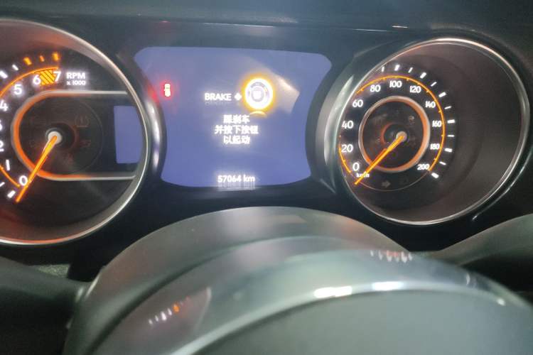 Used Jeep Wrangler 2022 2.0T High Altitude Four-Door Edition Odometer Close Up