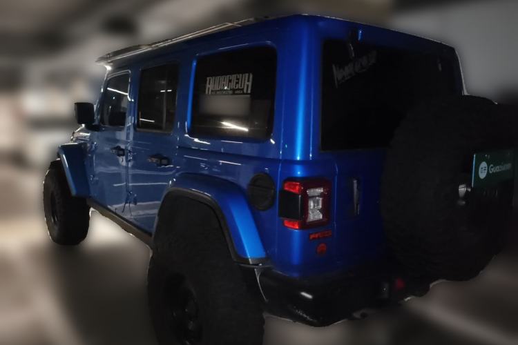 Used Jeep Wrangler 2022 2.0T High Altitude Four-Door Edition Rear Left 45 Deg