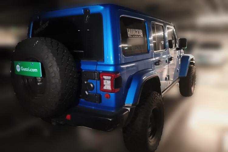 Used Jeep Wrangler 2022 2.0T High Altitude Four-Door Edition Rear Right 45 Deg