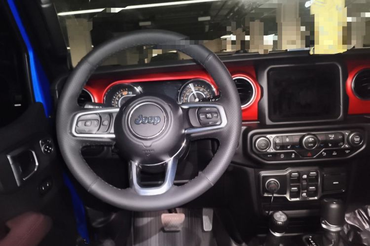 Used Jeep Wrangler 2022 2.0T High Altitude Four-Door Edition Steering Wheel