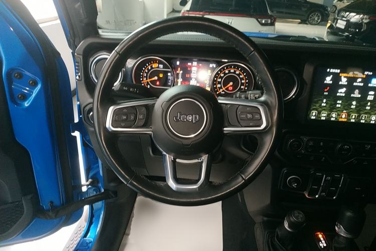 Used Jeep Wrangler 2022 2.0T High Altitude Four-Door Edition Steering Wheel