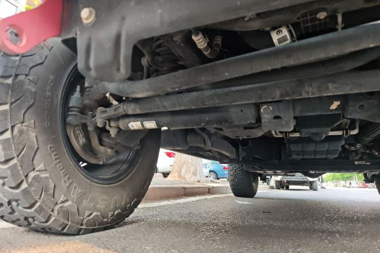 Used Jeep Wrangler 2022 2.0T High Altitude Bahamas Sand Pink Special Edition Chassis Front Right