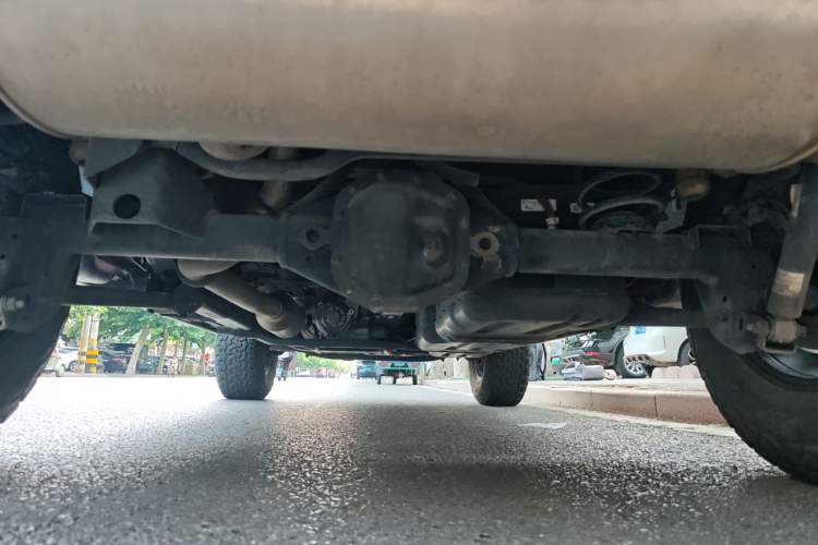 Used Jeep Wrangler 2022 2.0T High Altitude Bahamas Sand Pink Special Edition Chassis Rear