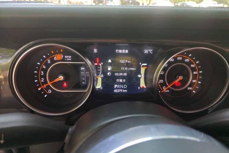 Used Jeep Wrangler  Instrument Cluster